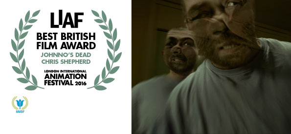 LIAF, London International Animation Festival, 2016, Best British Film Award, Johnnos Dead, Chris Shepherd
