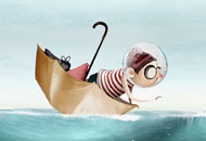 Jonas and the Sea, Marlies van der Wel, LIAF, London International Animation Festival