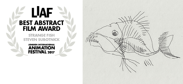 Best Abstract Film Award LIAF 2017, Strange Fish, Steven Subtonic, LIAF, London International Animation Festival