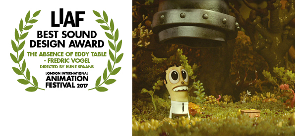 The Absence of Eddy Table, Fredric Vogel, Rune Spaans, LIAF, London International Animation Festival