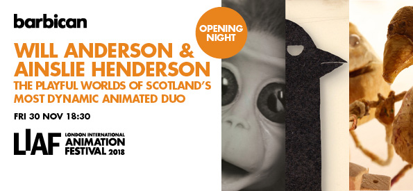 LIAF, London International Animation Festival, Will Anderson, Ainslie Henderson