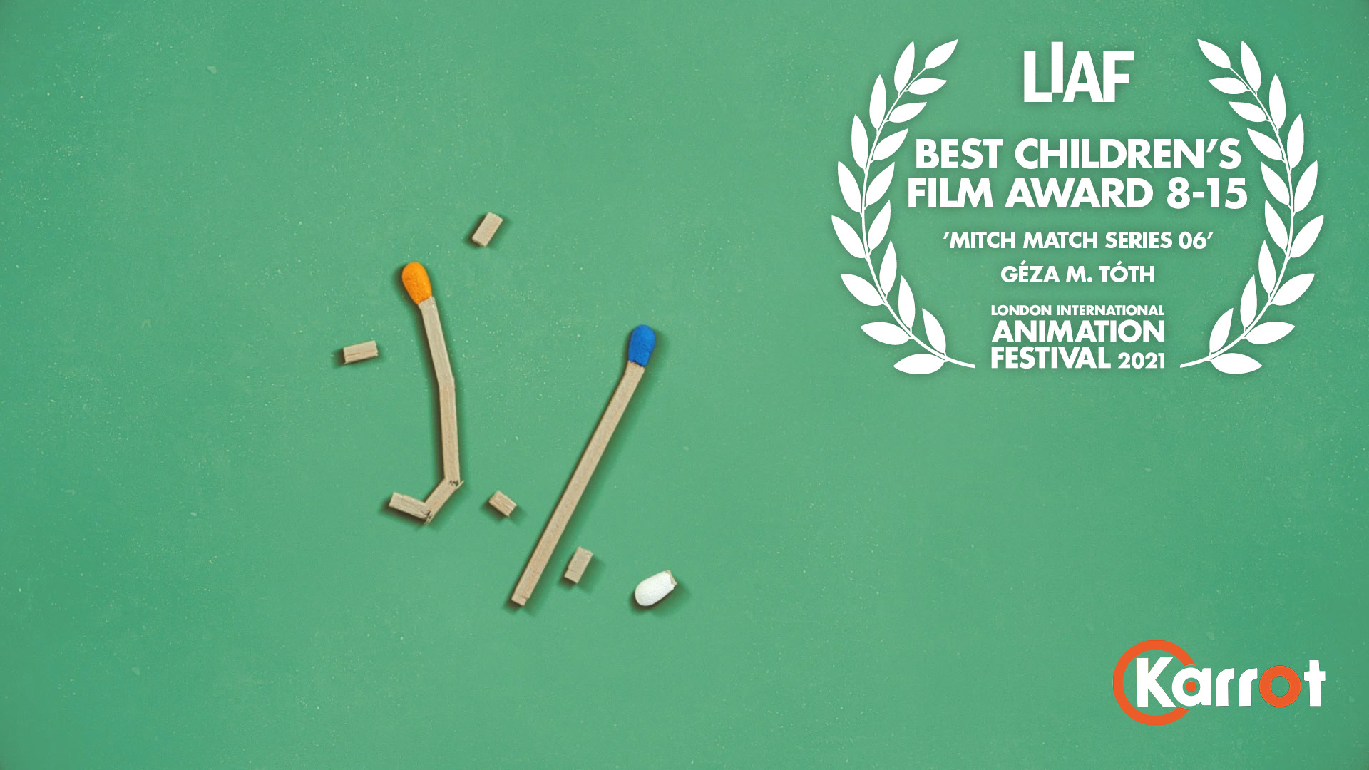 Best Children's Film Award 8-15 year olds, Mitch Match Series 06, Géza M. Tóth, LIAF, London International Animation Festival
