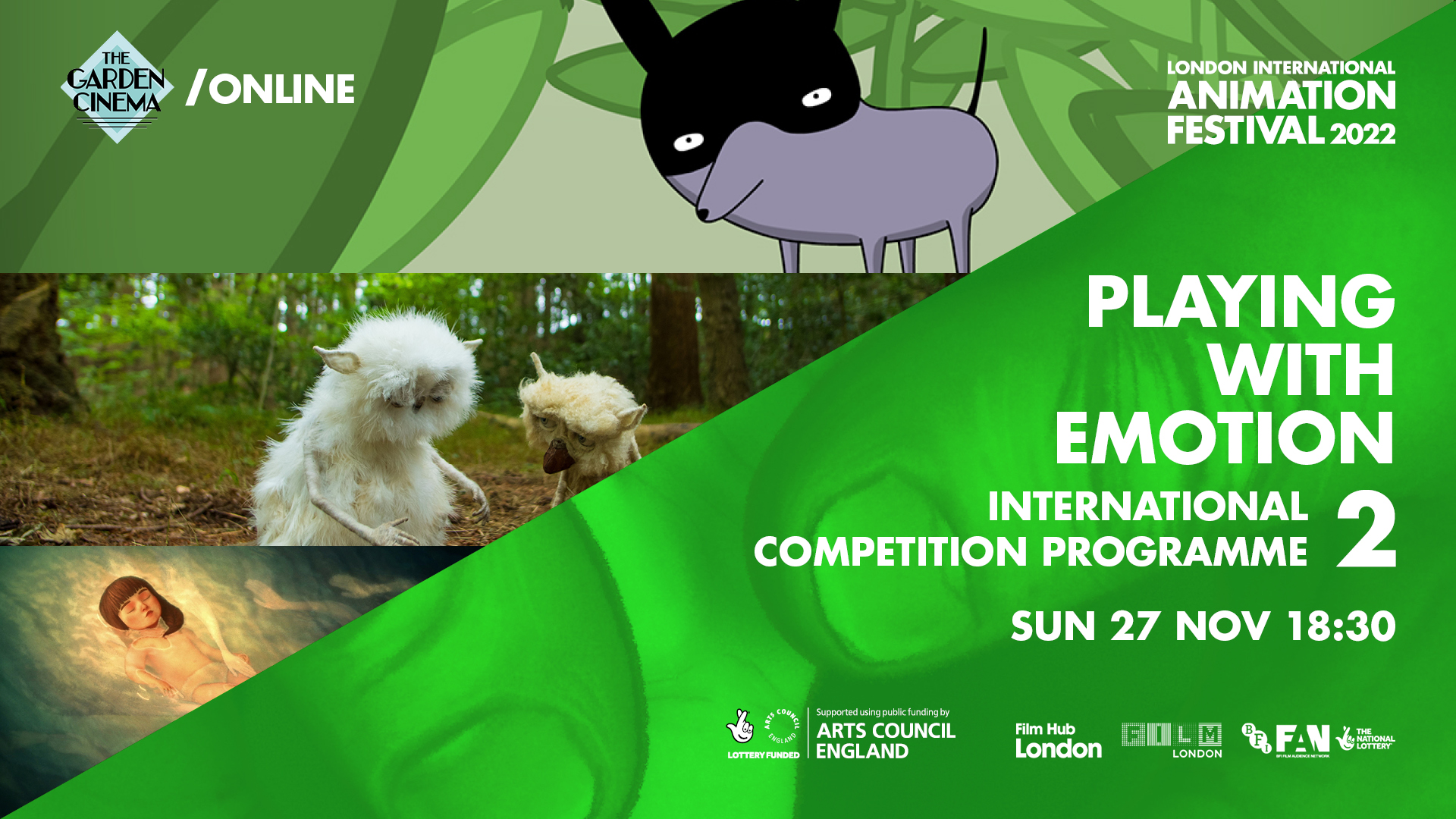 Playing with Emotion, LIAF, London International Animation Festival