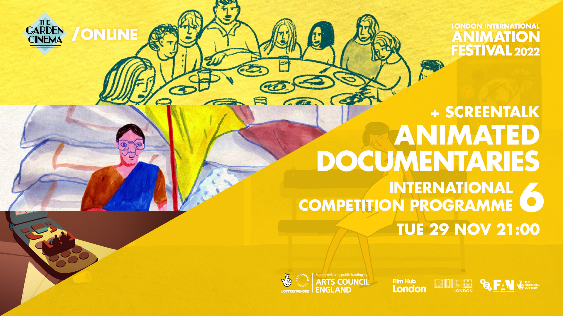 Animated Documentaries, LIAF, London International Animation Festival