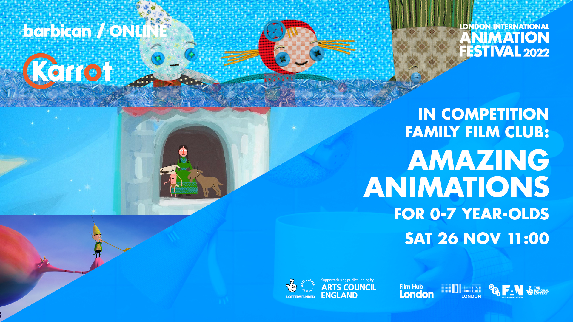 Amazing Animations, LIAF, London International Animation Festival