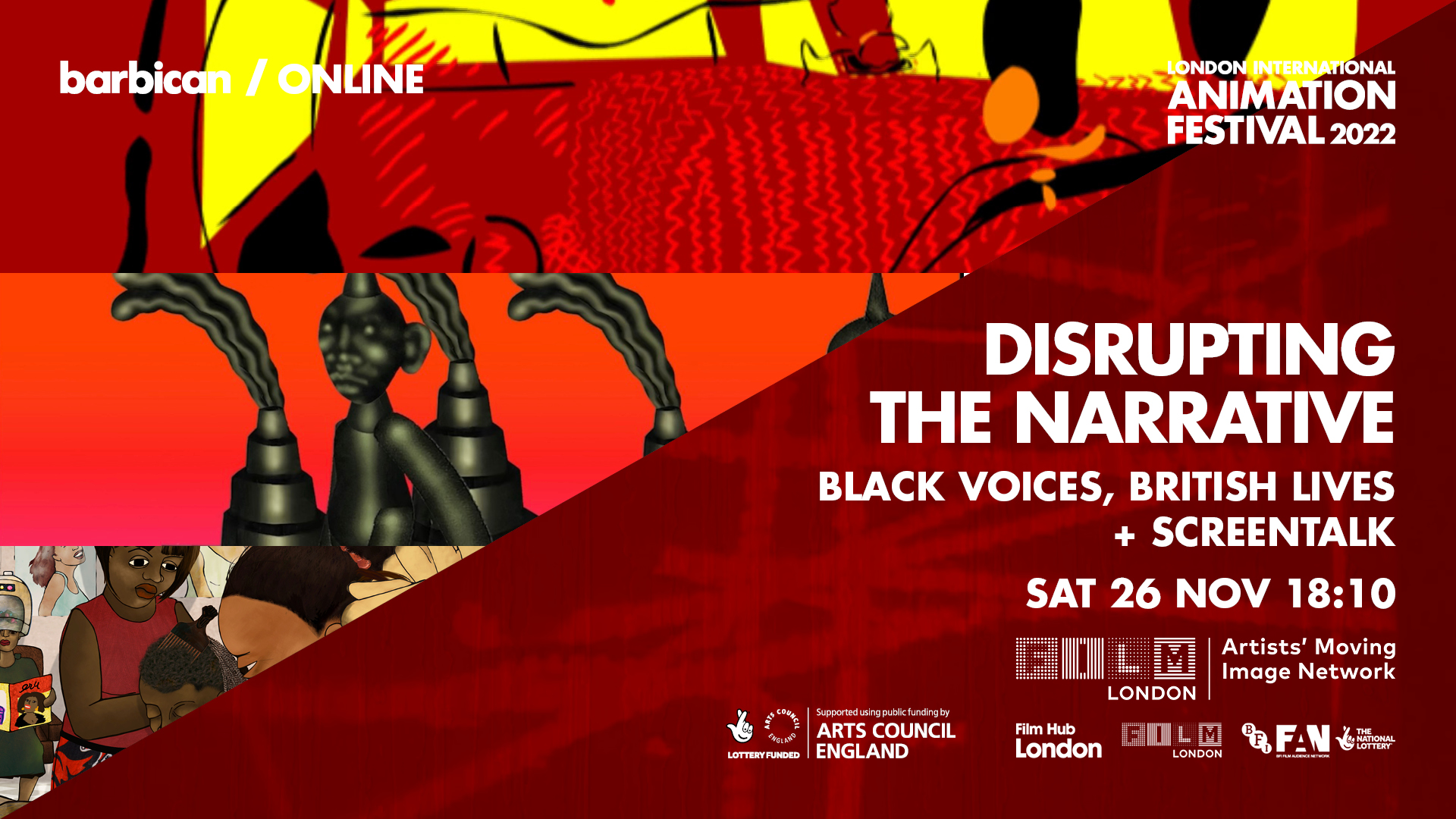Disrupting the Narrative, LIAF, London International Animation Festival