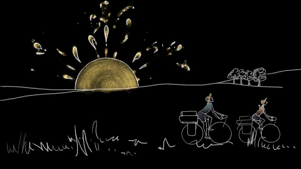 Bike Trip, Tom Schroeder, LIAF, London International Animation Festival