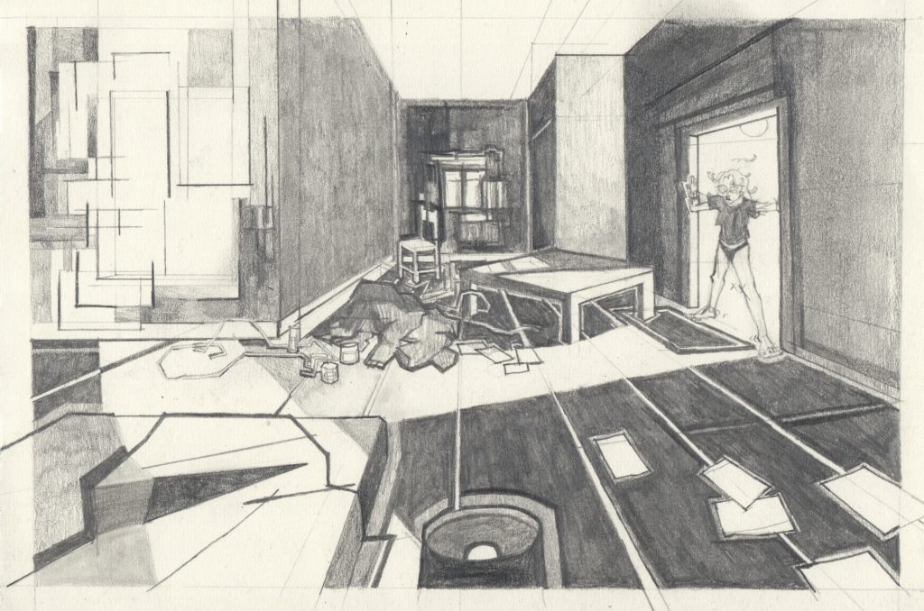 Chair Cemetery, Alicia Lévy, LIAF, London International Animation Festival