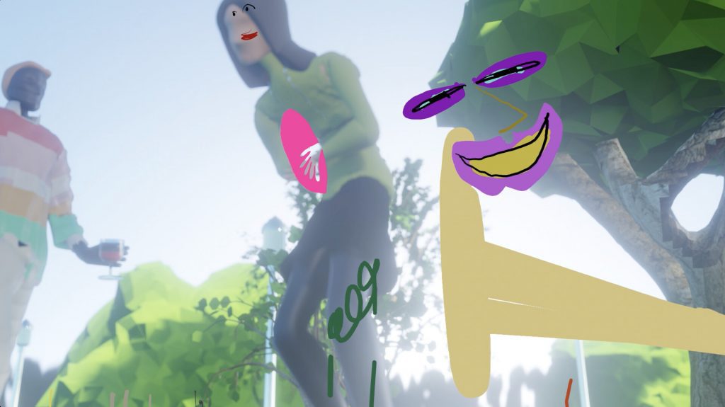 Friends Shopping and Food, Michael Lopez, LIAF, London International Animation Festival