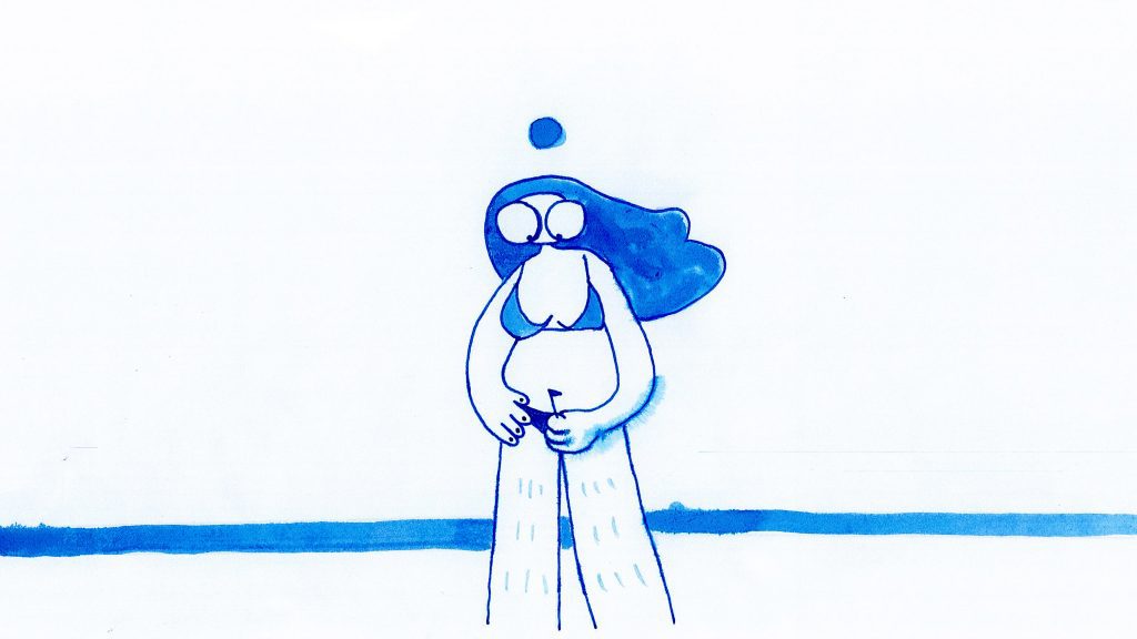 How to Build a Sand Castle, Nour Khamis, LIAF, London International Animation Festival