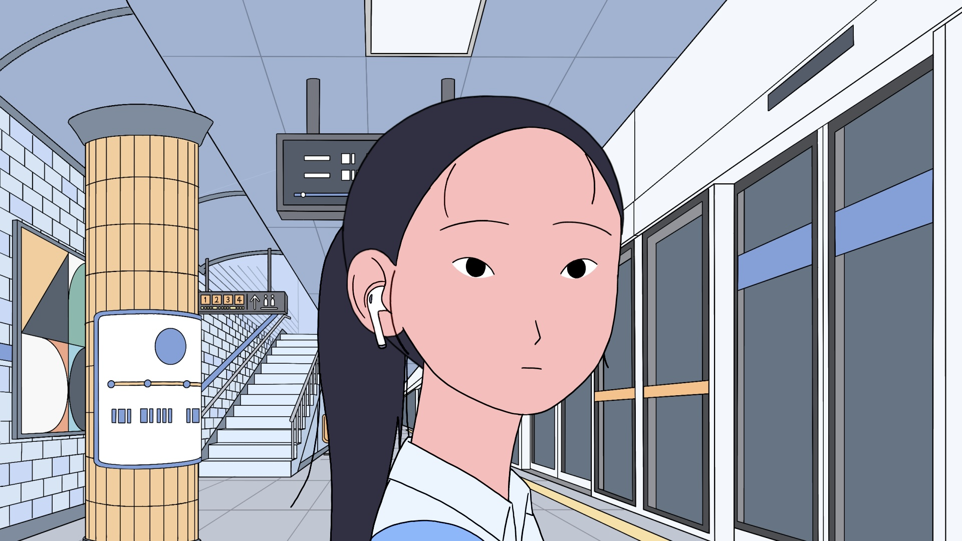 Passing By, Hanna Kang, LIAF, London International Animation Festival