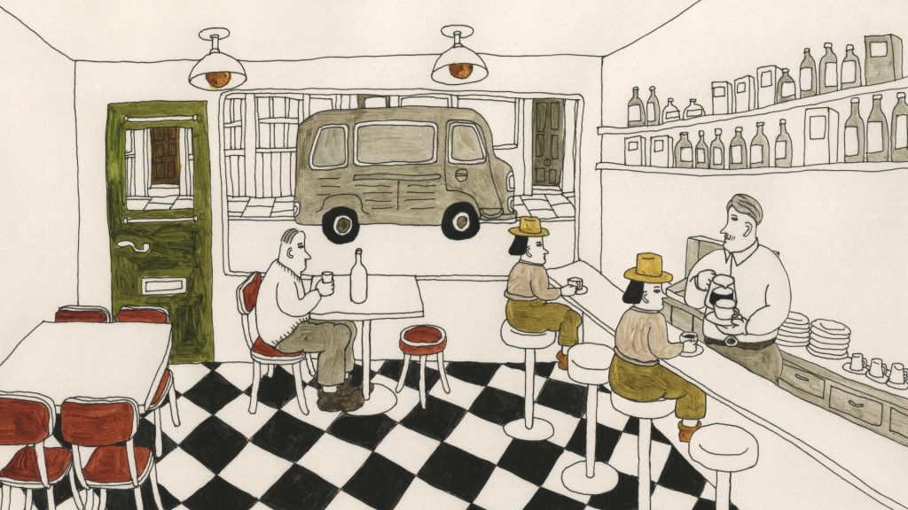 Small People with Hats, Sarina Nihei, LIAF, London International Animation Festival