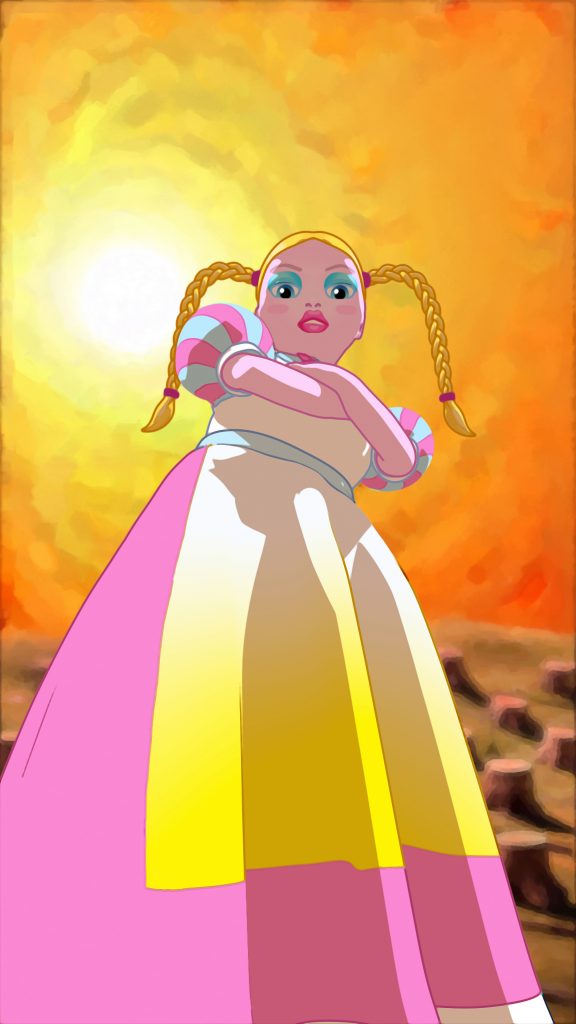 upside mimi ᴉɯᴉɯ uʍop, Rachel MacLean, LIAF, London International Animation Festival