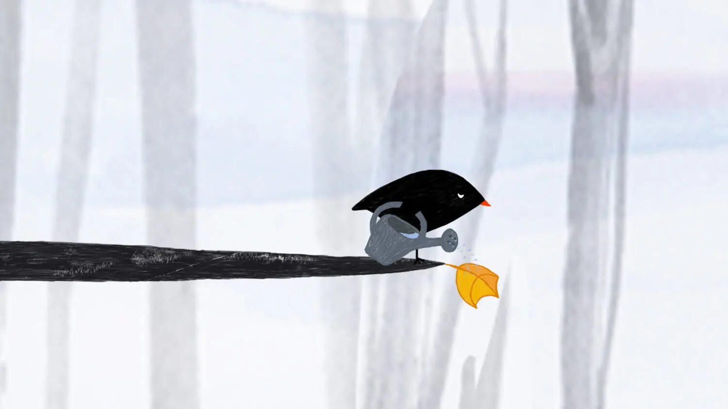 The Little Bird and the Leaf, Lena von Dohren, LIAF, London International Animation Festival, 2012